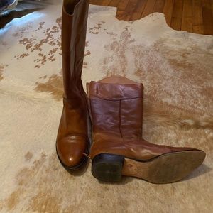 Cordon Como brown riding boots size 9